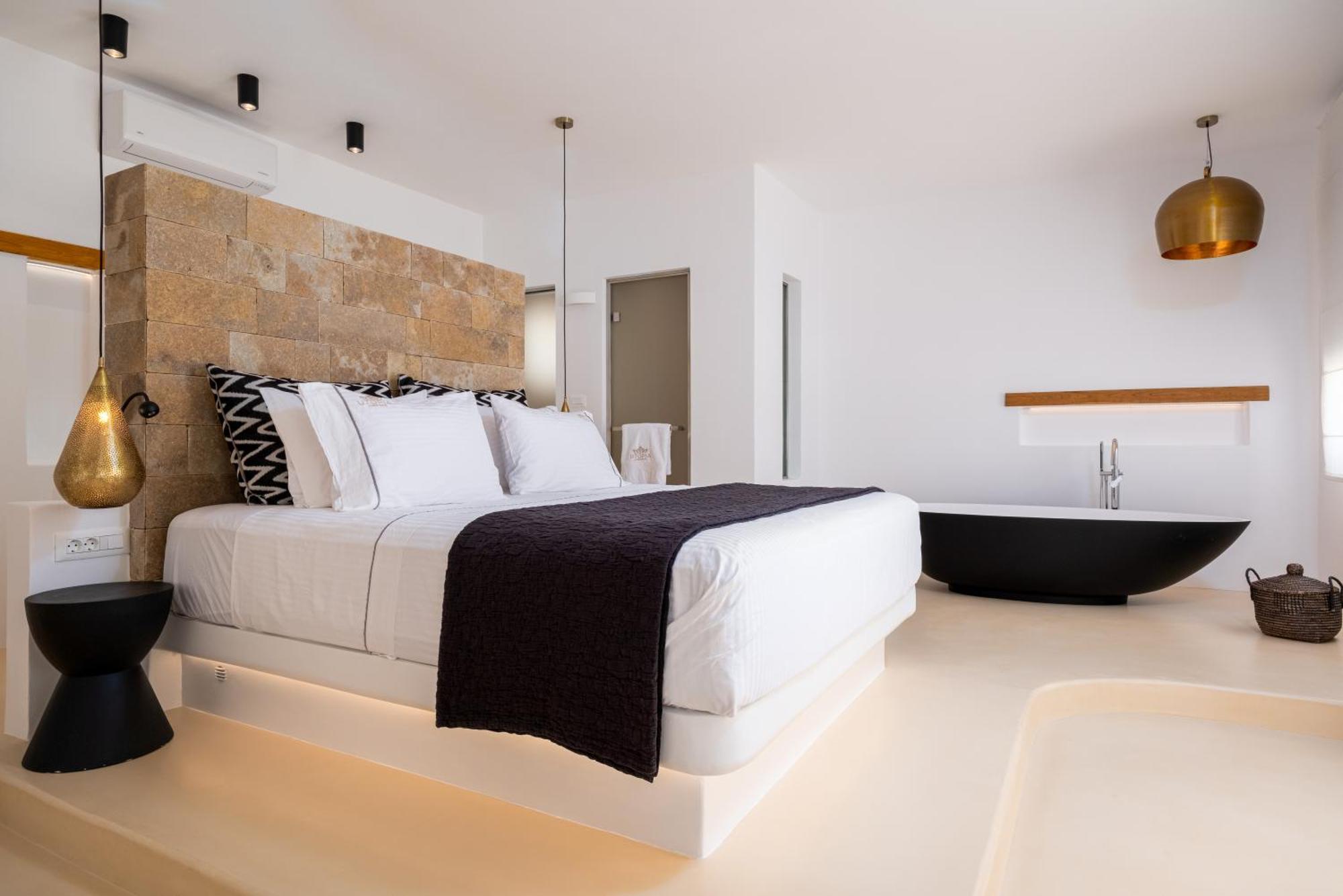 Utopia Suites By Anna Platanou Ajía Iríni Páru Kültér fotó